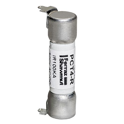 PCT4-R - PC Mount Fuse 500V 4A Time-Delay Slot Mount PCT - Midget Series